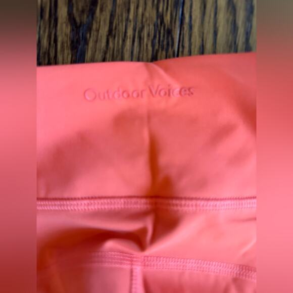 Outdoor Voices‎ Zoom 7/8 Legging Sunstone/Paprika/Peach, Size XXSmall, NWT - Picture 7 of 10
